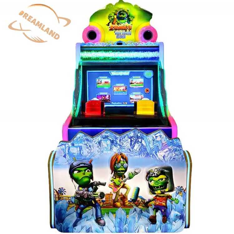 China Double Players Ticket Redemption Game Machine Exquisite Exterior Design factory