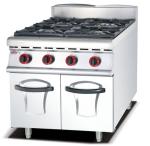 Gas Range 4 Burner Commercial Bakery Oven 500w