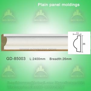 China Polyurethane Plain Architectural Panel Decorative Cement Mouldings factory