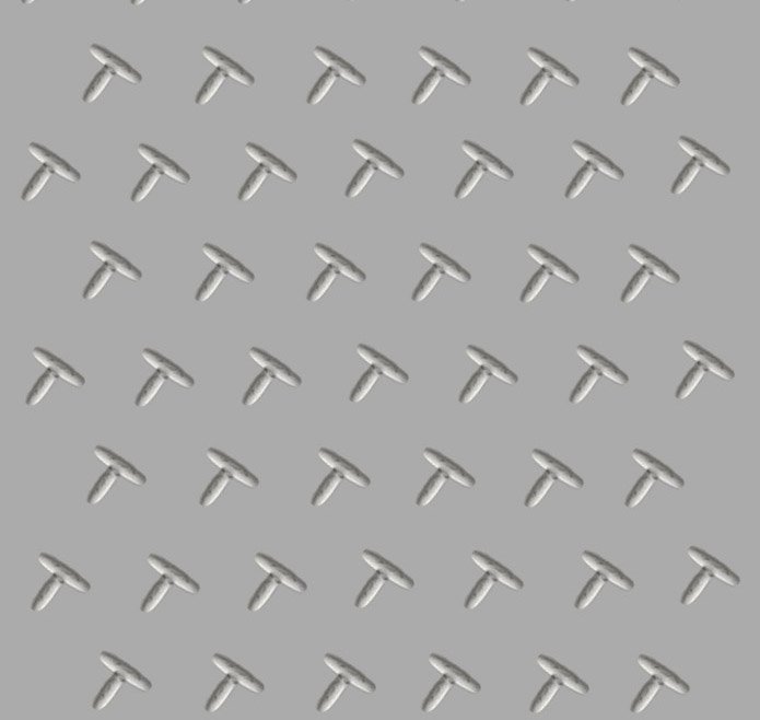 3T - 304 2B finish Stainless Steel checker Plate with Mill Edge Or Slit Edge