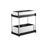 Standing Storage Rack for Kitchen Stainless Steel 395*230*389mm Rectangular