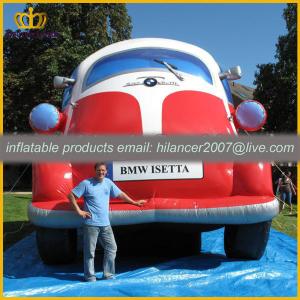 China advertising inflatable jeep car for promotion exhibition show factory