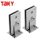 Long Life Stainless Steel Soft Close Shower Frameless Tempered Glass Door Hinges