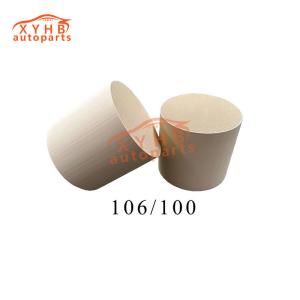China Ceramic Carrier Three-Way Catalytic Filter Element Euro 1-5 Model 106*100 factory