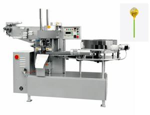 China Full Automatic Small Lollipop Candy Packing Machine factory