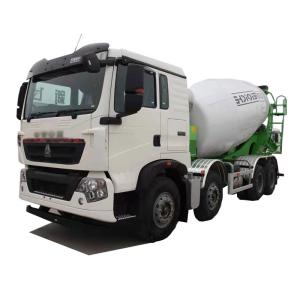 China Other Name Sinotruck HOWO Used 8*4 7.9m3 Cement Mixer Truck for Cement Transportation factory
