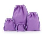 8oz Natural Unbleached Cotton Small Muslin Drawstring Bags 13x16cm