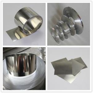 China ODM Stainless Steel Flat Strip , Thin Metal Strips With 2B No.1 Satin Polished Surface factory