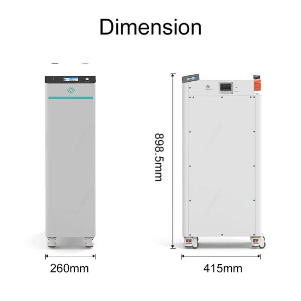 Poland Stock Seplos V4 Standing DIY Kits 48V 51.2V Vertical Case 200A BMS With