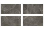 600 X 1200 MM Ceramic Glazed Wall Tiles , Dark Grey Kitchen Glazed Tiles