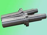 Diameter 200 - 800mm , 42CrMo4, Bright Skin Screw Forged Steel Shaft For Mining