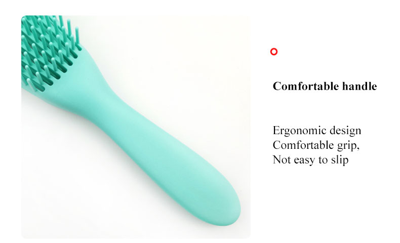 Detangling Hair Brush Curly Bristle Nylon Tooth Adjustable Hair Styling Brush