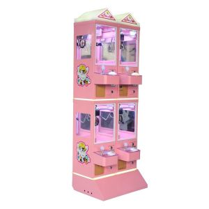 Anti Shaking Metal Cabinet 4 Player Toy Catcher Machine