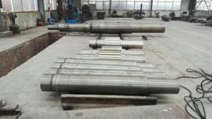 China Precision Machining Hardened Steel Shaft , Forged Spiral Rod 35CrMo Weight 3 - 4 Tons factory