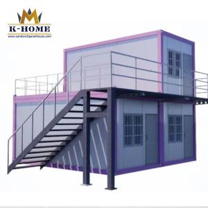 China Modern Living Sandwich Panel Container House For Worker Comp / Office factory