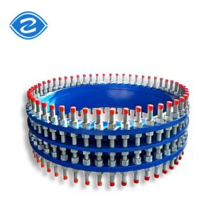 China PN10 30 Dismantling Joint Ductile Iron Carbon Steel Double Flange Pipeline Connector factory