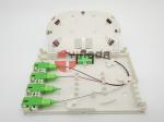 Indoor 4 Cores FTTH Fiber Optic Termination Box for SC/APC Adapter
