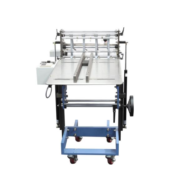 China Height Adjustable 220V Paper Stacker Machine For Paper Folding factory