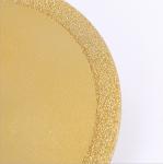 115×1.0/1.5×5×20mm Vacuum Brazed Diamond Saw Blade For Cutting Cast Iron Marble