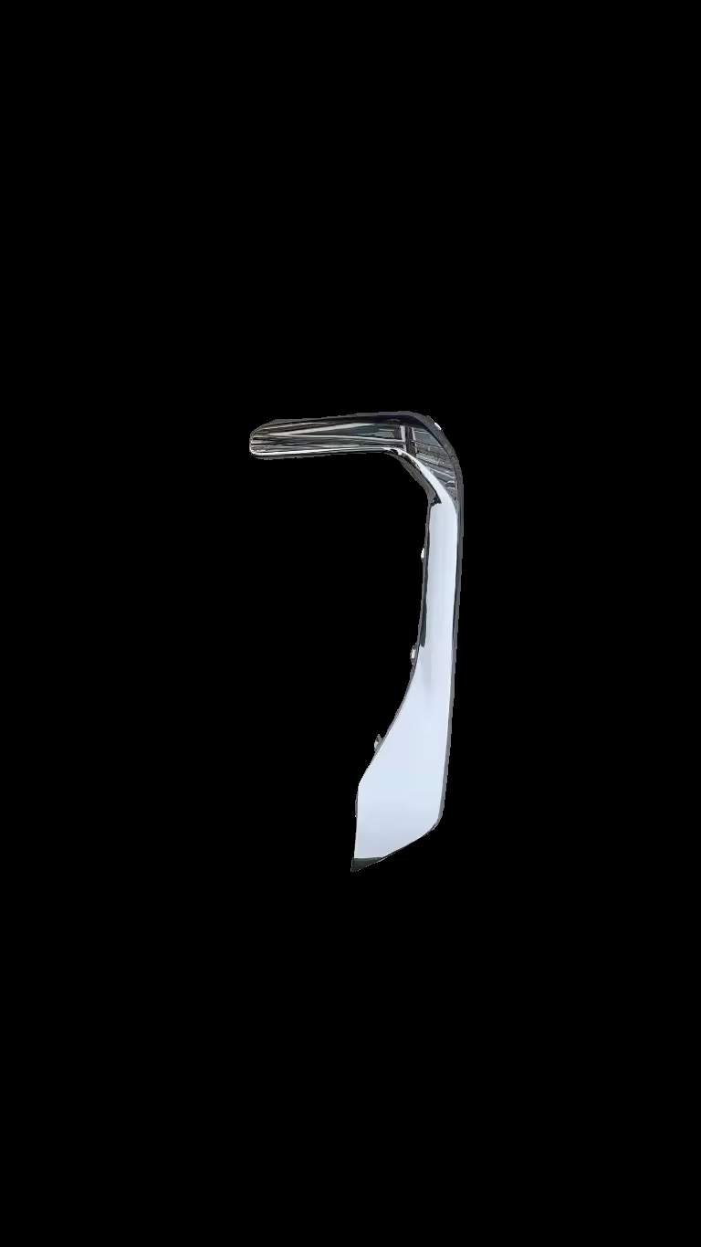 20cm Universal Plastic Rectangle Silver Auto Body System Accessories Left Fog Light Trim