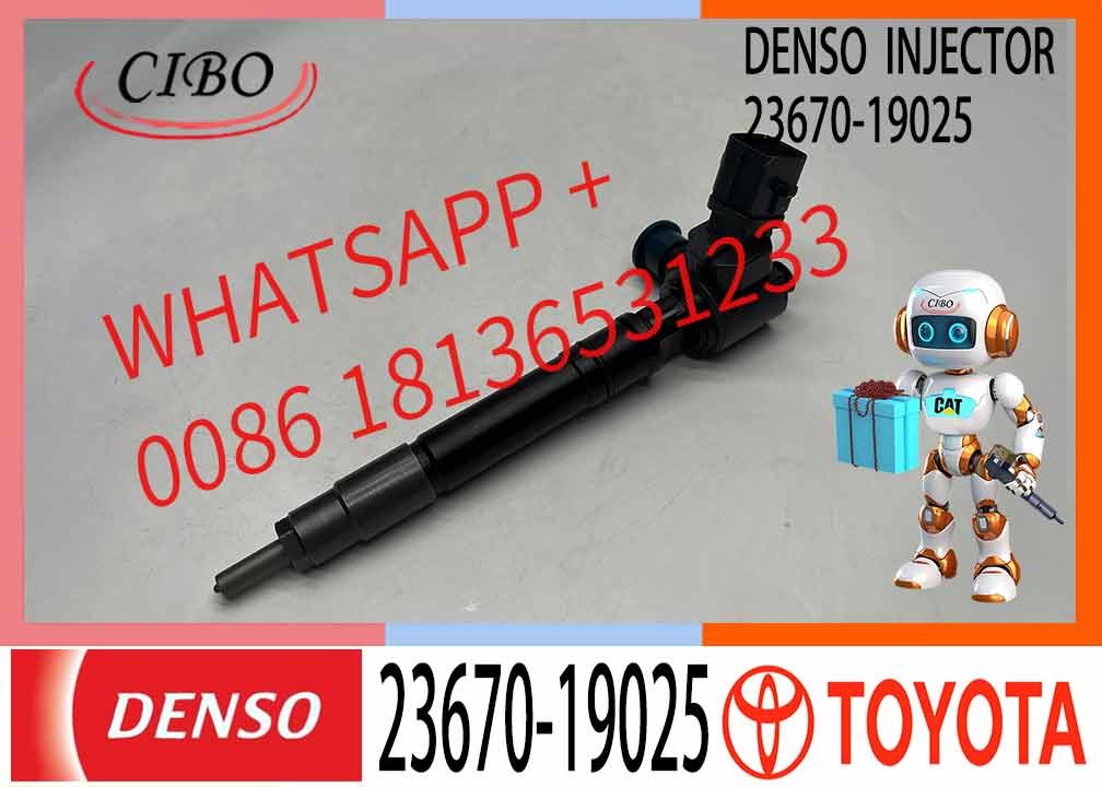 Common Rail Fuel Injector 295700-0560 23670-09430 23670-11020 23670-19025 for TOYOTA HILUX REVO 2.4 injectors
