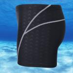 Quality waterproof swimming brief shorts men swimsuit male swimsuit XXXL quick