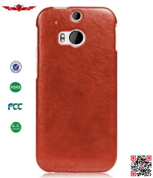 New Arrival High Quality Import PU Flip Leather Cover Cases For HTC ONE 2 M8