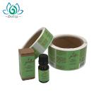 3 x 7.5cm Amber Bottle CMYK Color vinyl Label Roll