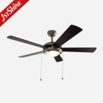 Classic 52" Ceiling Fan with LED Light & Pull Chain Control