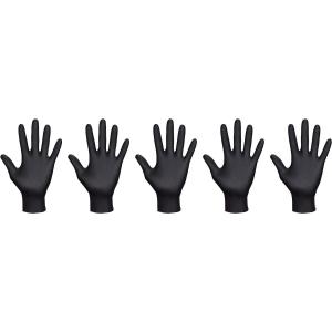 China 9 Prime Length Nitrile Exam Gloves S M L XL For Industrial Cleaning And Safety factory
