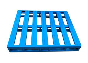China Solid 1500kg Capacity Heavy Duty Steel Pallets For Warehouse Storage factory