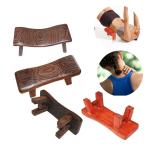 Yoga Sleeping Pillow Solid Wood Cervical Support Pillow Massage Fitness For Gym