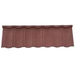 1340mm*420mm*0.4mm Stone Coated Roof Tiles Aesthetically Pleasing Durable and