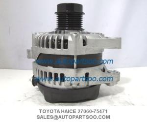 China 27060-75471 104210-1661 - Toyota Alternator 12V 130A Alternadores Toyota 1TR 2TR factory