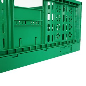 Versatile Stackable Crates for Agriculture Harvest Plastic Mesh Basket Storage