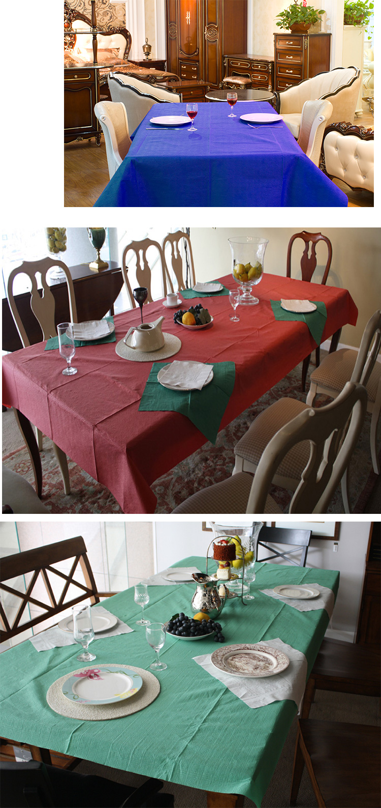 Custom paper table cloth for restaurant