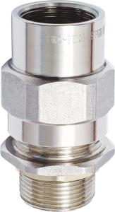 China FQM-II-G Type Weatherproof Stainless Steel Cable Glands , Metal Gland For Armoured Cable factory