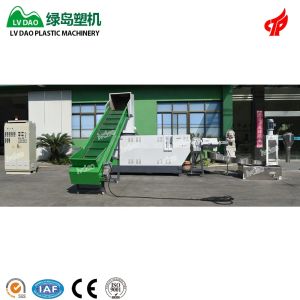 Compactor Type PP PE Film Woven Bag Recycle Plastic Granules Making Pelletizing