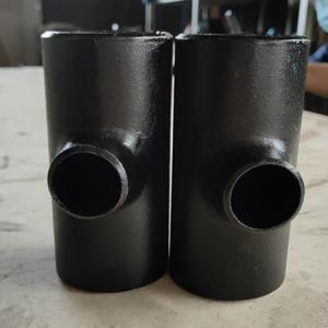 China A234wpb ASME B16.9 Butt Welding Sch40 Carbon Steel Reducer Equal Cross Tee factory