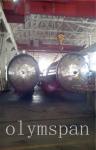 Brick / Rubber / Food / Glass Industrial Autoclave For AAC Plant , Lightweight