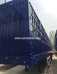 LML9400TPB Fence Semi Trailer 4 Axles Bulk Cargo Semi Trailer
