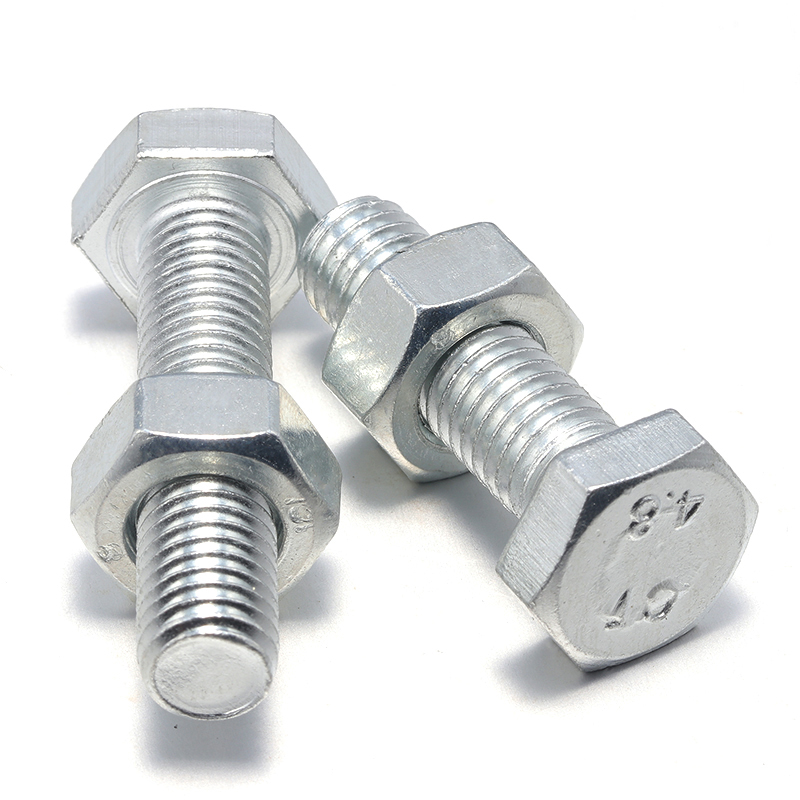 Made High Strength Grade 8.8 Hex Bolt And Nut Washer Heavy Hex Bolt with Black Finish