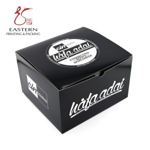 Glossy Lamination 120mm Height Coffee Packaging Boxes , Square Cardboard Boxes