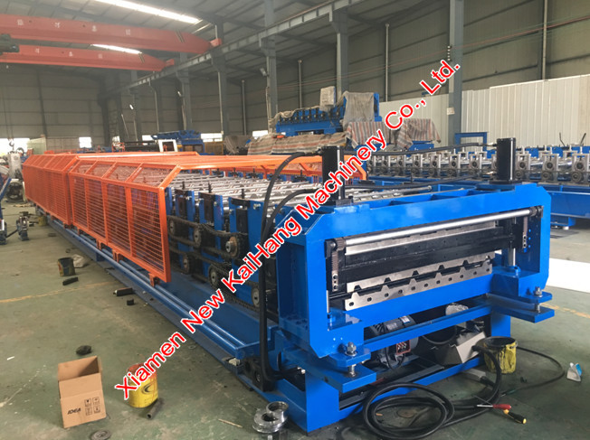 Economic Design Roof Sheet Rolling Machine Double Layer With Touch Screen