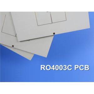 Double Sided Rigid-flex PCBs Built on RO4003C With Hot Air Soldering Green