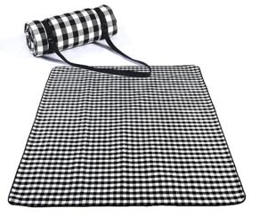 China 100% Acrylic Fabric PVC Rubber Bottom Foldable Picnic Blanket factory