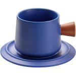 Klein Solid Colors Ceramic Cup Set Simple Cappuccino And Tea Cups For Business