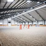 Metal Building Prefabricated Large Span Riding Arena Equestrian Training Ground