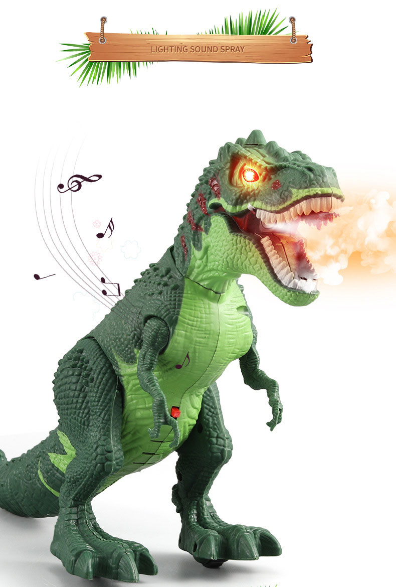 Finished Goods Electric Dinosaur Toy With Light And Sound A Collector's Pride And Joy