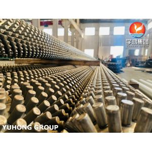 ASTM A335 P5 11Cr Alloy Steel Studded Tube For Fired Heater